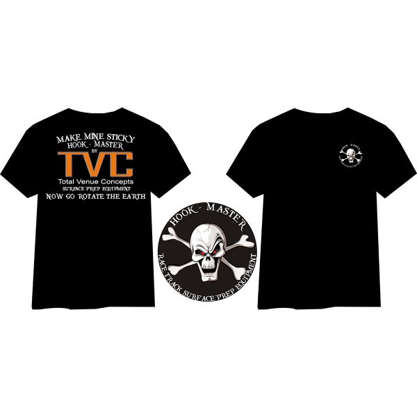 Total Venue Concepts track prep t-shirt