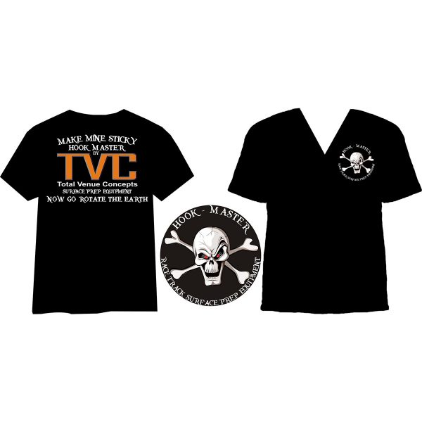 Total Venue Concepts track prep t-shirt