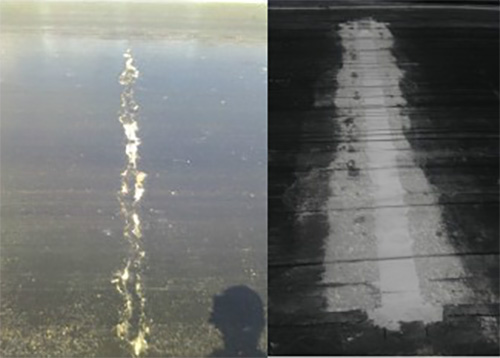 race track concrete surface repairs