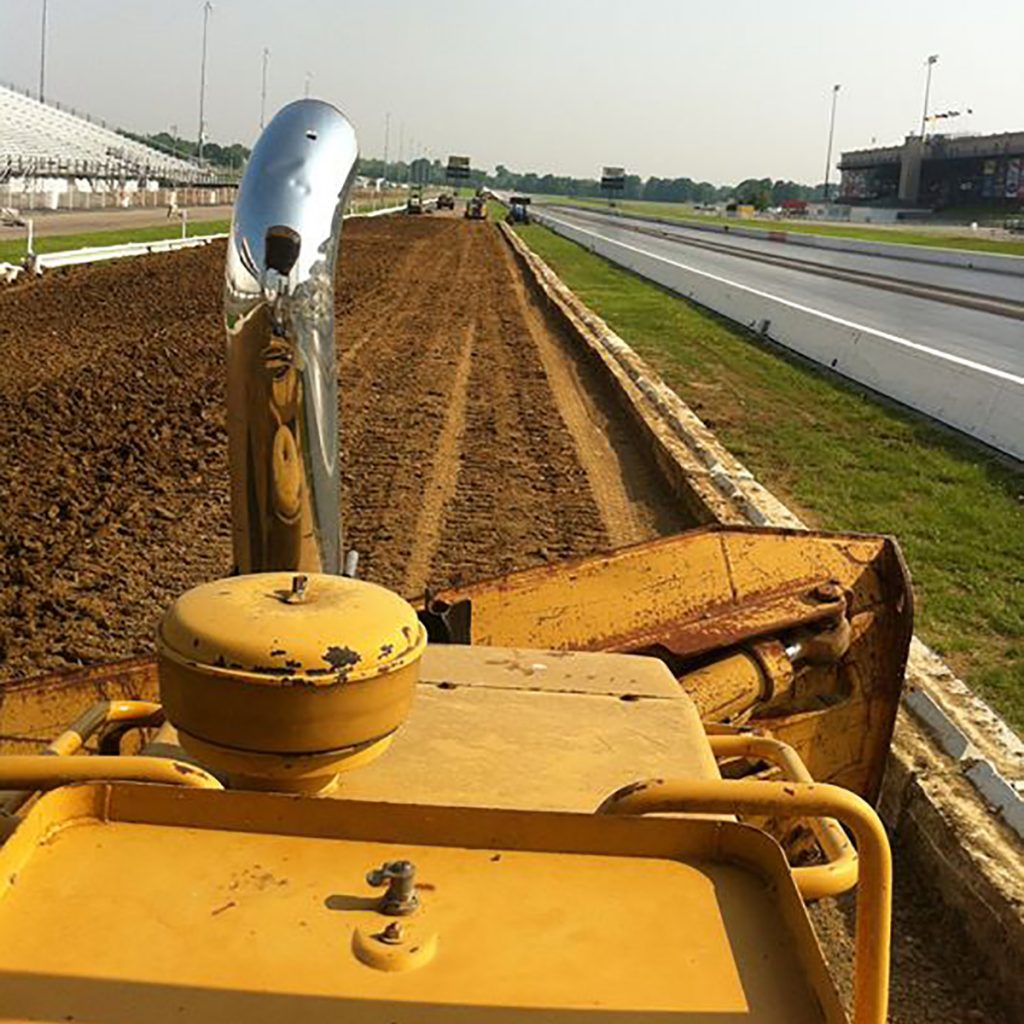 dirt track prep