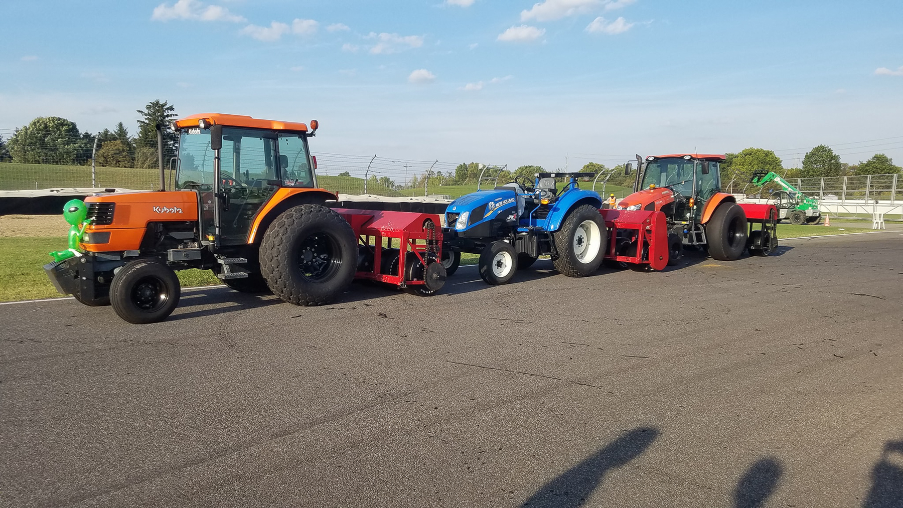 drag racing track prep tech